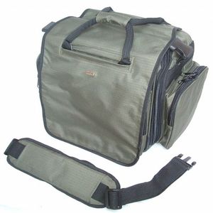 Agenda Trolley 8 Large Utility Bag (olive) (heavy duty 600D polyester ripstop/PVC fabric shell, a concealed telescopic aluminium trolley system, lightweight durable in-line wheel platform, double locking zip heads)