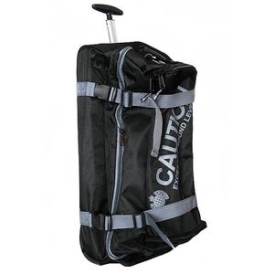 Ministry Of Sound 2009 Trolley Holdall (black) (Caution wheeled holdall has 2 compartments, features roller wheels with a single pod trolley mechanism, includes a combination padlock)