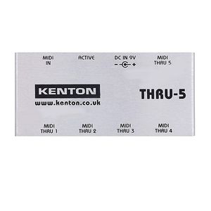 Kenton THRU5 MIDI Thru Box (supplied with UK 3 pin power adapter)