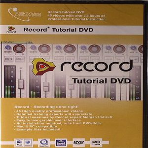 Ask Video Propellerhead Record Tutorial DVD