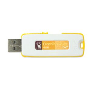 Kingston 4GB Data Traveler G2 USB Flash Drive (yellow)