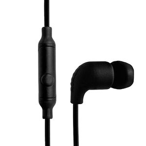AIAIAI Pipe Headset (black; iPhone, Blackberry, iPod & MP3 player compatible earphones with microphone & control button)