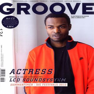 Groove Magazine Issue 124 May/June 2010 (German Language) (feat Actress, LCD Soundsystem, Caribou, Reboot, Tiefschwarz, Arthur Russell, Trentemoller, Kontext, Guillame & The Coutu Dumonts, Hrdvision + more!)