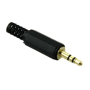 3.5mm Stereo Mini Jack Plug (black)