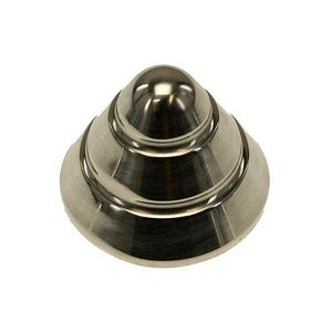 45 Central Rocket 45 RPM 7" Vinyl Record Adapter (solid aluminium, single)