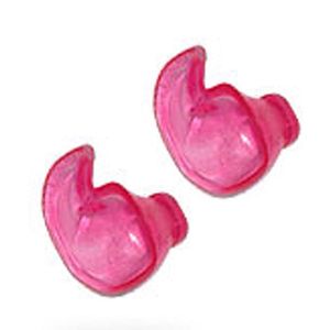 Docs Pro Plugs Nonvented Earplugs (pink, without leash, around 30dB sound reduction, medium)