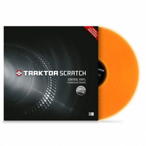 Native Instruments Traktor Scratch Control Vinyl (fluorescent orange)