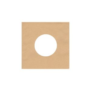 Bags Unlimited 7'' Vinyl Record Paper Sleeves (brown, pack of 10)