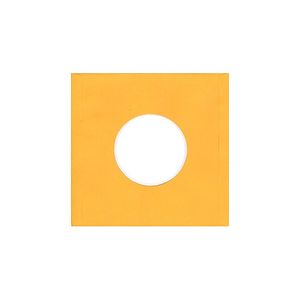 Bags Unlimited 7'' Vinyl Record Paper Sleeves (gold, pack of 10)