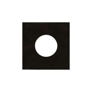 Bags Unlimited 7'' Vinyl Record Paper Sleeves (black, pack of 50)