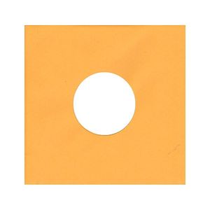 Bags Unlimited 10" Vinyl Record Paper Sleeves (gold, pack of 10)