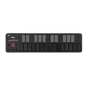 Korg NanoKey 2 25 Key Mini USB MIDI Keyboard Controller (black)