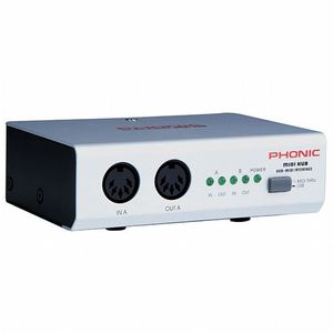 Phonic MIDI Hub MIDI USB Interface