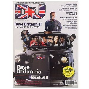 DJ Magazine January 2011: Vol 4/#93 (incl. free Rave Britannia mix CD)