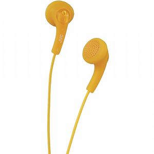 JVC HAF150D Gumy In Ear Stereo Headphones (valencia orange)