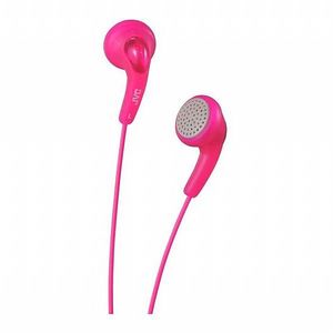 JVC HAF140PN Gumy In Ear Stereo Headphones (peach pink)