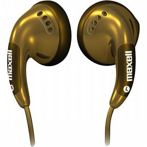 Maxell Colour Budz Earphones (gold)