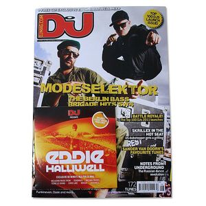 DJ Magazine August 2011 #500 (incl. free Eddie Halliwell mix CD)