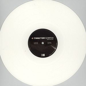 Native Instruments Traktor Scratch 12" Control Vinyl Record MK2 (single, white)
