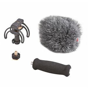 Rycote Portable Audio Recorder Kit For Tascam DR05 With Suspension Windshield & Grip