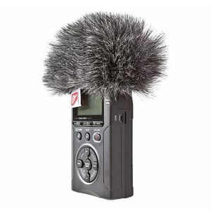 Rycote Mini Windjammer 055423 For Integral Microphones On Tascam DR40