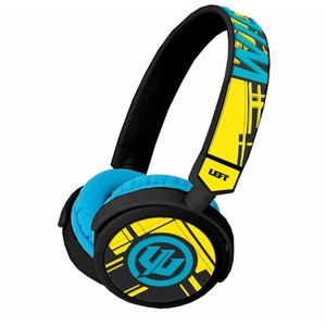 Wicked Audio 3D WI8310 Hero Noise Cancelling Headphones (black blue & yellow)
