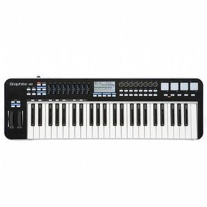 Samson Graphite 49 USB MIDI Controller Keyboard With Native Instruments Komplete Elements Production Software