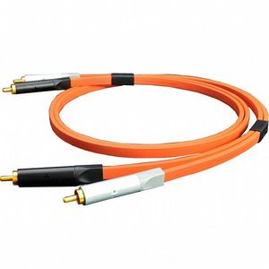 Neo d+ RCA Class A Audio Cable (orange, 1.0 m)