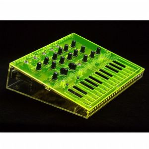 AtomoSynth Krakken Compact Analog Synthesizer Keyboard (version 1.1, toxic neon green edition)