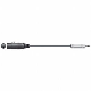 Chord Audio Lead XLRF To 3.5mm TRS Jack (0.5m)
