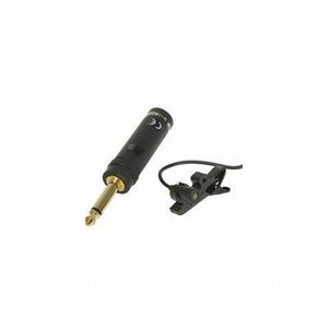 QTX Tie Clip Lavalier Microphone Deluxe