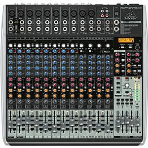 Behringer QX2442 24 Channel USB Xenyx Mixer + Tracktion 4 Audio Production Software