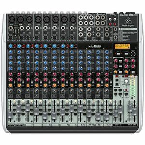 Behringer QX2222 USB Xenyx 12 Channel Mixer + Tracktion 4 Audio Production Software