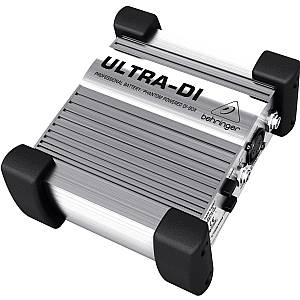 Behringer DI100 Ultra DI Professional Battery/Phantom Powered DI Box
