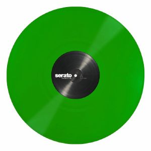 Serato Standard Colours 12" Control Vinyl Records (green, pair)