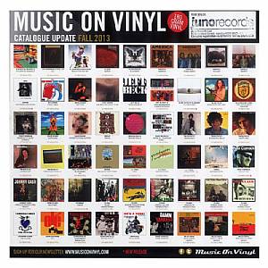 Music On Vinyl Catalogue Fall 2013 (free with any order)