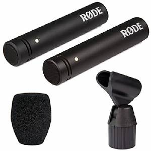 Rode M5 Matched Pair Small Diaphragm Condenser Microphones (pair, black)