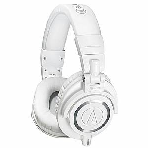 Audio Technica ATH-M50X DJ/Studio Headphones (white)