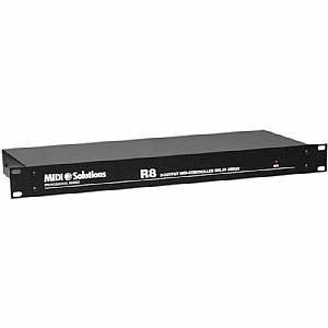 MIDI Solutions R8 Relay Array Rackmount Unit