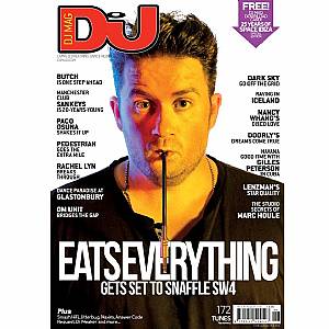 DJ Magazine August 2014: #536 Mr Mange Tout (incl FREE 25 Years Of Space Ibiza download card)