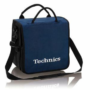 Technics BackBag 12" Vinyl Record Backpack 45 (navy blue/white)