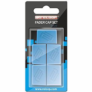 Reloop Fader Cap Set For DJ Mixer/Controller (blue)