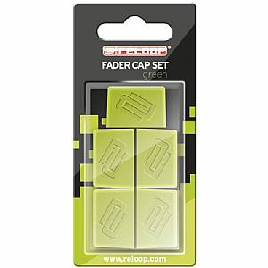 Reloop Fader Cap Set For DJ Mixer/Controller (green)