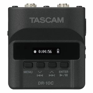 Tascam DR 10CS Micro Linear PCM Recorder For Sennheiser Lavalier Microphones