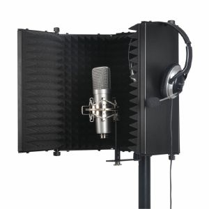 SoundLAB Studio Microphone Reflexion Screen (black)