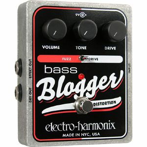Electro Harmonix Bass Blogger Bass Distortion Effects Pedal