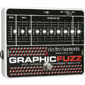 Electro Harmonix Graphic Fuzz EQ Distortion Sustainer Pedal