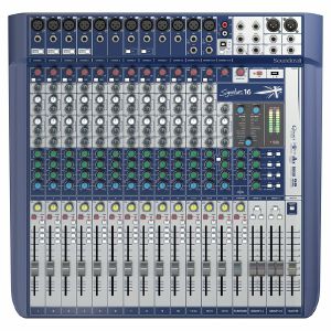 Soundcraft Signature 16 Analogue Mixer With Onboard Effects
