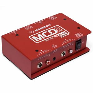 Samson SMax MCD2 Pro Professional Stereo Computer DJ Direct Box