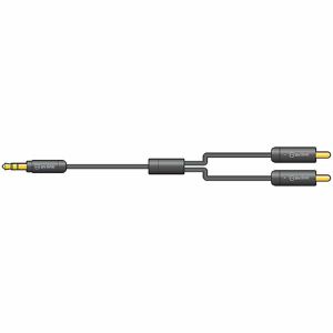 AV Link Precision 3.5mm Stereo Jack Plug To 2 x RCA Plugs (1.5m)